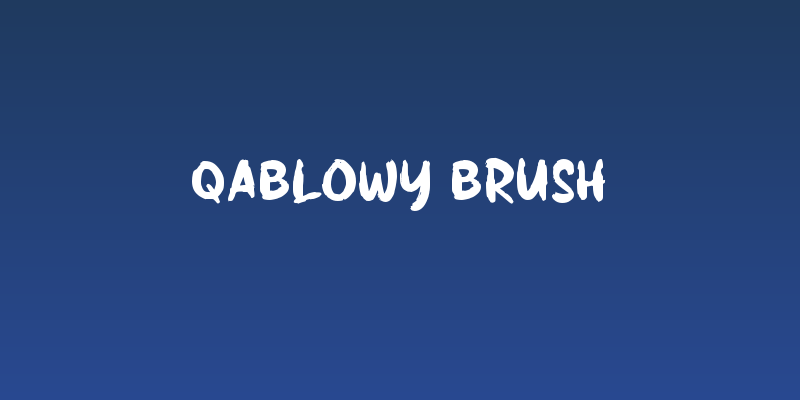 Qablowy Brush Social Header