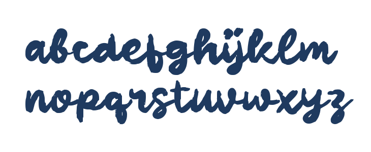 Qablowy Brush Lowercase