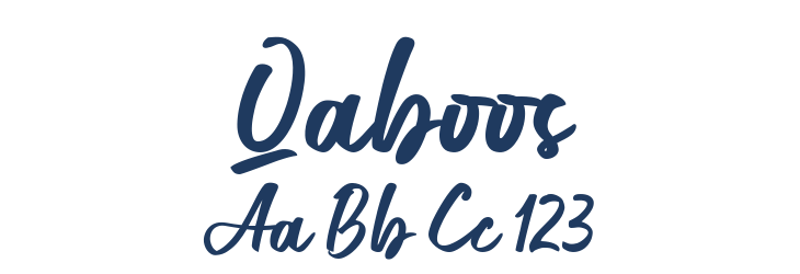 Qaboos Font Preview