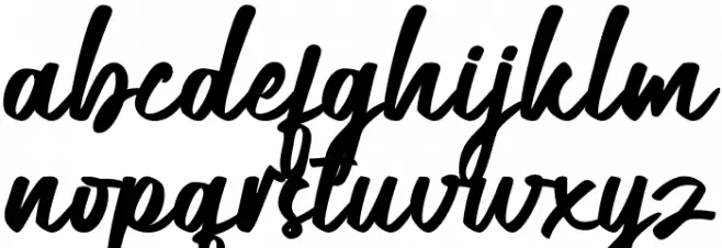 Qaboos Шрифта строчной