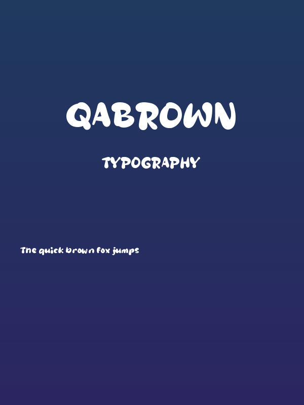 Qabrown Poster
