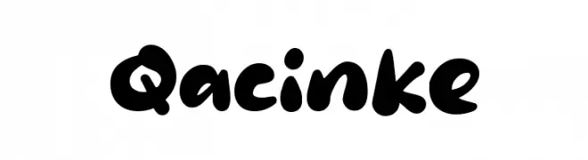 Qacinke  Скачать бесплатные шрифты