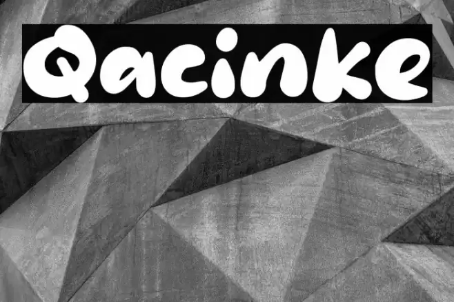 Qacinke Caratteri examples