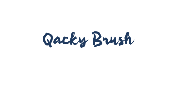 Qacky Brush Logo