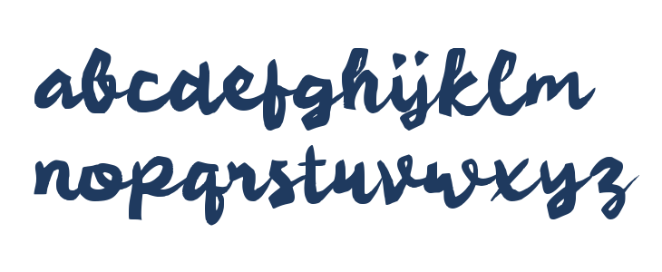 Qacky Brush Lowercase