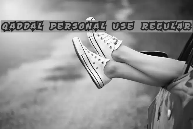 Qaddal Personal Use Regular Polices examples