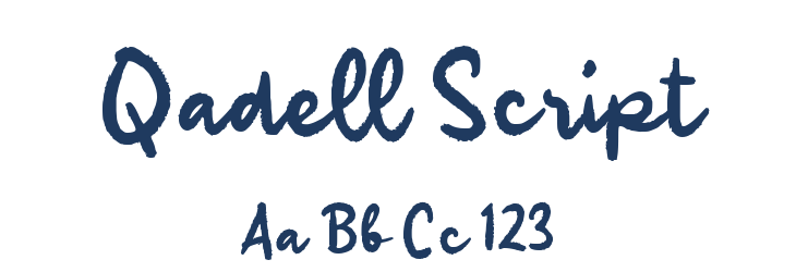 Qadell Script Font Preview