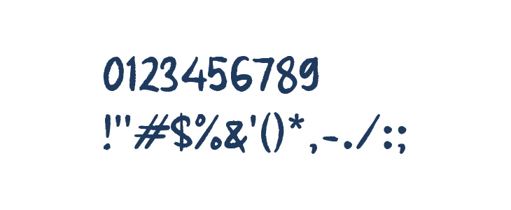 Qadell Script Other Characters