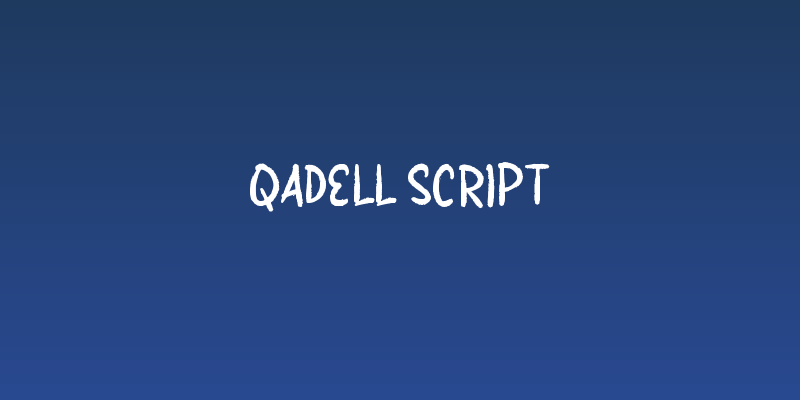 Qadell Script Social Header