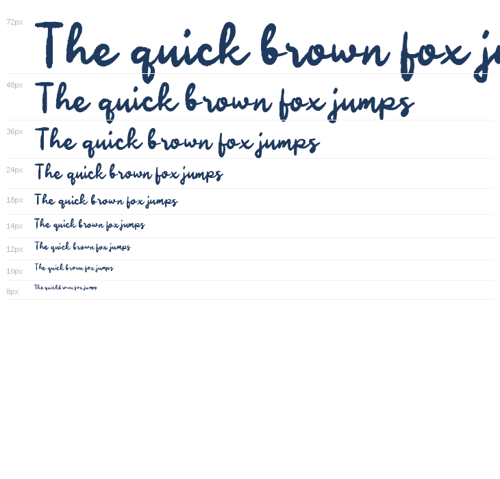 Qadell Script Waterfall