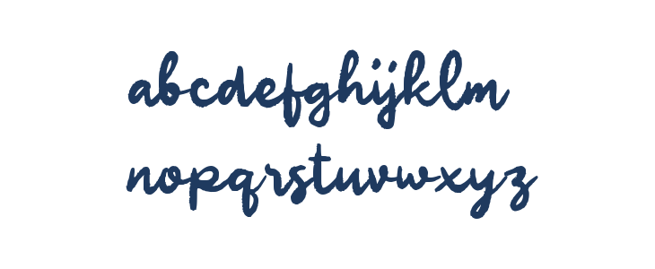 Qadell Script Lowercase