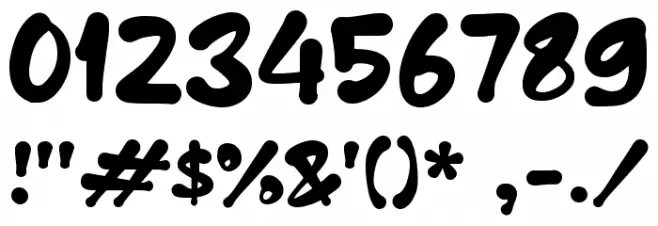 Qademo Font OTHER CHARS