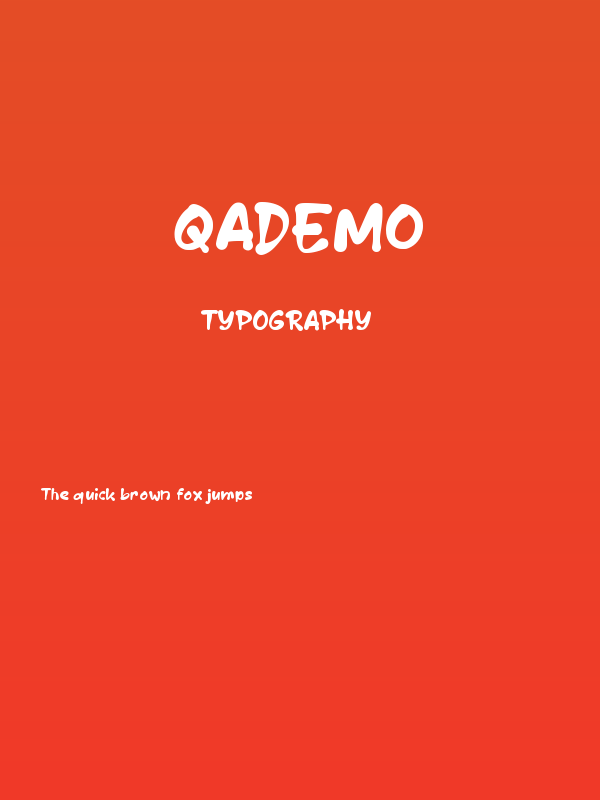 Qademo Poster