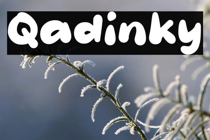 Qadinky Caratteri examples