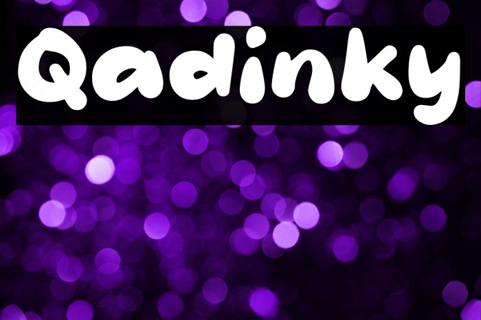 Qadinky Caratteri examples