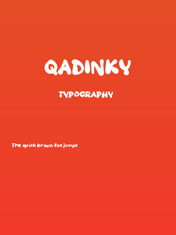 Qadinky Poster