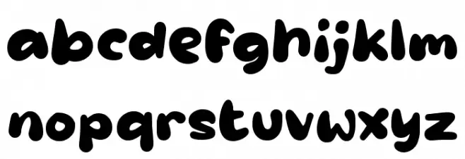 Qadinky Caratteri MINUSCOLO