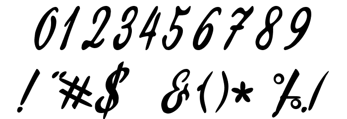 Qadisah [personal use] Font OTHER CHARS