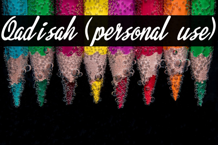 Qadisah (personal use) Example 2