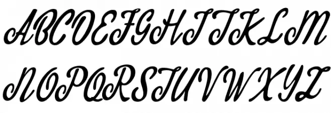 Qadisah [personal use] Schriftart Groß