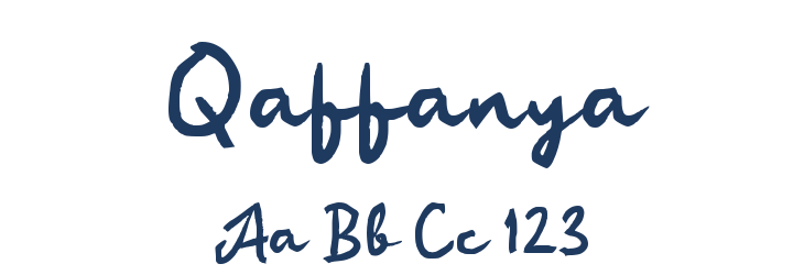 Qaffanya Font Preview