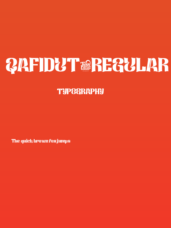 Qafidut-Regular Poster