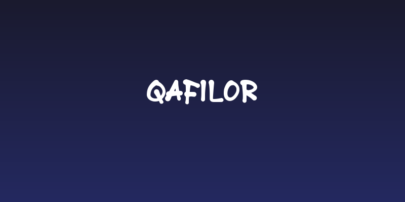 Qafilor Social Header