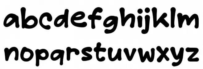 Qafilor خط أحرف صغيرة