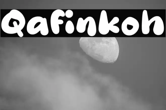 Qafinkoh 字体 examples