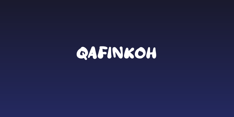 Qafinkoh Social Header