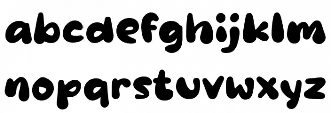 Qafinkoh 字体 小写