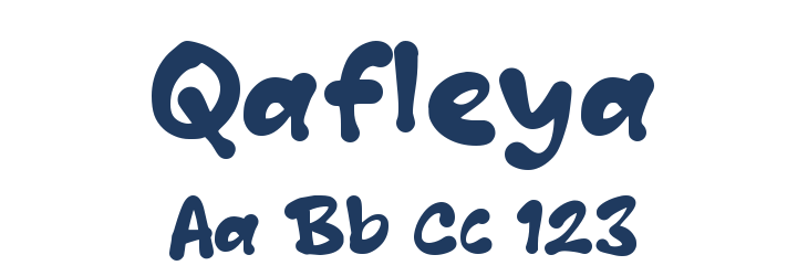 Qafleya Font Preview