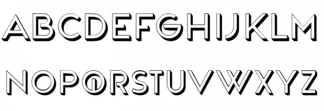 Qagcaka Regular Schriftart Groß