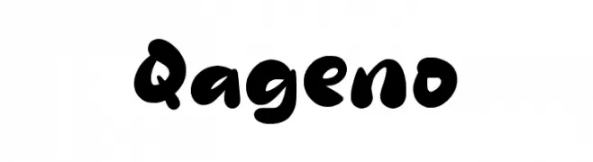 Qageno  Скачать бесплатные шрифты