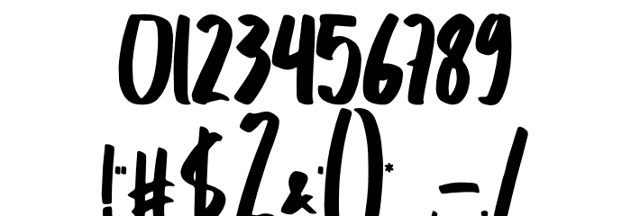 Qalbite Font OTHER CHARS