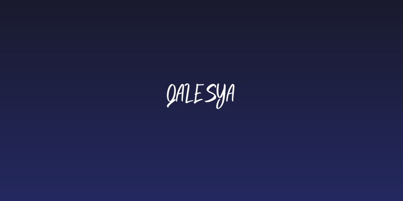 Qalesya Social Header