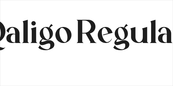 Qaligo-Regular Logo