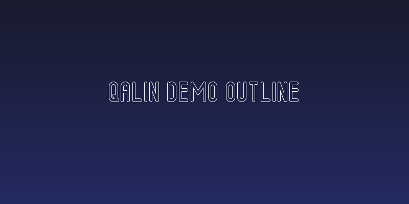 Qalin Demo Outline Social Header