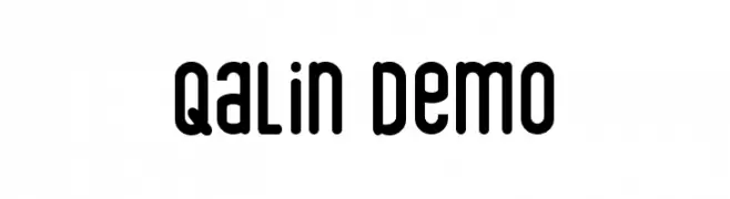 Qalin Demo  تنزيل الخطوط