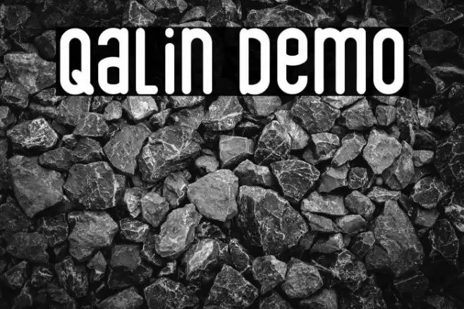 Qalin Demo Font examples