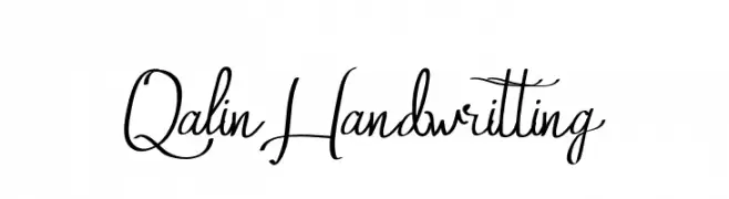 Qalin Handwritting  Free Fonts Download