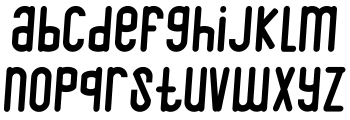 Qalin Italic Font LOWERCASE