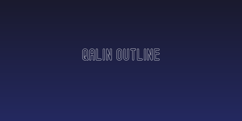 Qalin Outline Social Header