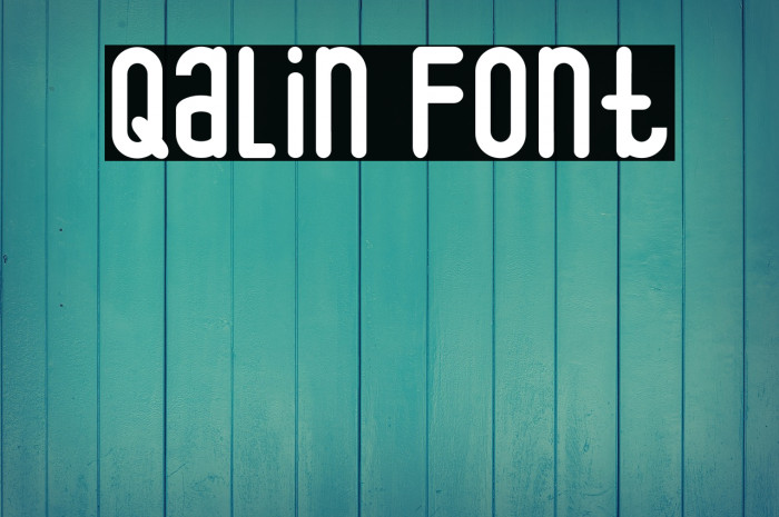 Qalin Font examples