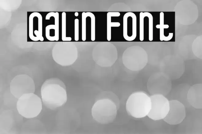 Qalin Font examples