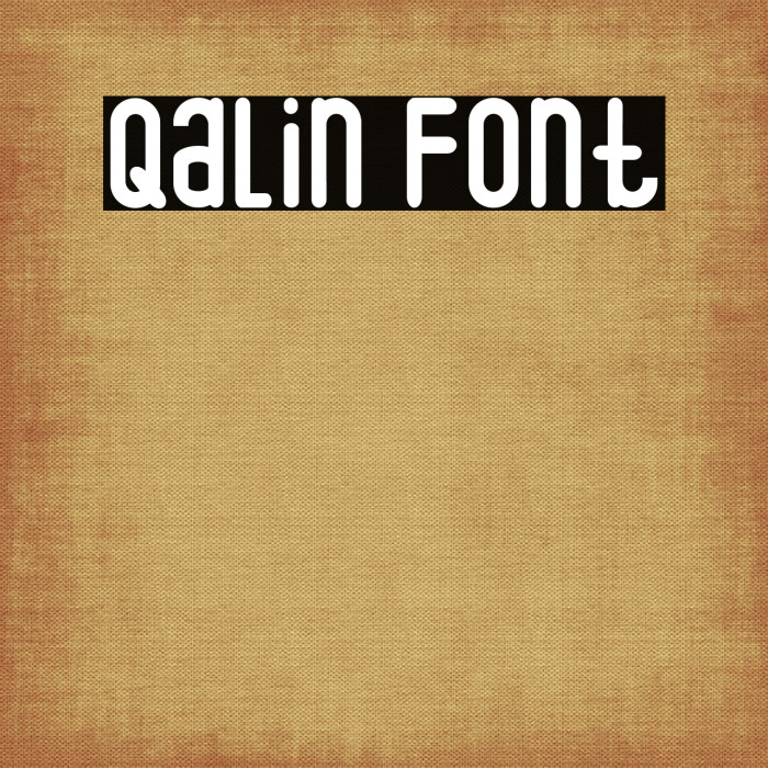 Qalin Font examples