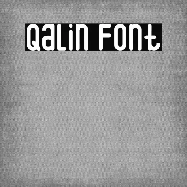 Qalin Font examples