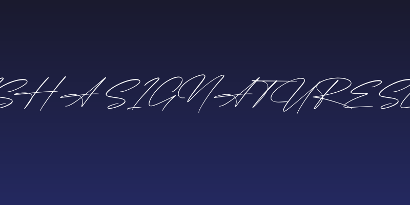 Qalisha Signature Script Social Header