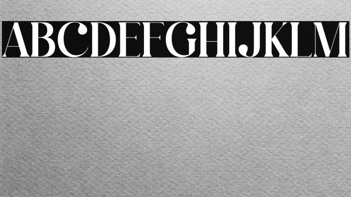 Qalisha Signature Serif Example 1