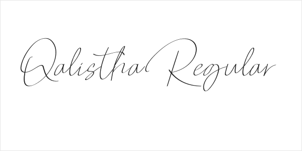 QalisthaRegular Logo